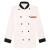 比鹤迖 BHD-2968 餐厅食堂厨房工作服/工装 长袖[白色]XL 1件