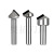 PCD金刚石高光倒角刀 适用于铜铝合金克力 镜面宝石刀具 定制 15*90*60L*D12
