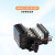 微型一体式真空发生器AKVS1气动电磁阀真空泵烧录贴片ZB0431 AKVS1-05-N-5F 5联带数显