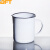贝傅特 搪瓷量杯 实验室带刻度量杯白色搪瓷缸带柄内刻度多用杯子 500ml 