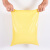 天元 全新料黄色快递袋 100个/捆 电商服装物流包装防水袋 多尺寸选择 350*400+50mm 绿色