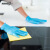 AMMEX爱马斯一次性丁腈手套橡胶手套实验室家务洗碗防水厨房垃圾清洁手套耐用手套APFGWC 300只/3盒 S