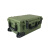 百世盾 安全防护箱 塑料PP M6500军绿 手提式加厚多功能工具箱仪器箱 612*383*242mm