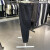 阿迪达斯 （adidas）运动裤男裤夏季梭织透气休闲裤宽松直筒裤长裤 HM2970黑色 L