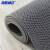 海斯迪克 HKZX-10 PVC镂空防滑垫 S形塑料地毯浴室地垫 灰色1.8*15m加密5mm