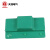 天旭热缩型母排保护盒10KV绝缘保护罩铜排接线盒T型60*6绿色 1个