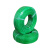 鑫工派 绿色包塑钢丝绳 细软钢丝绳牵引绳绿色防锈胶皮钢丝绳2.0mm-50米（一件价） QZ0409