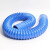 NEWTM   蓝色PVC橡胶伸缩软管 除尘管软接头 波纹通风管下水管 1米起批 内径180 mm/米 3天