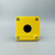 施耐德塑料按钮盒XALB01C 02C 03C 01YC 急停XALJ01C黄IP65防护 XALJ01C 黄色 单孔 急停按钮盒 5