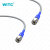 低损耗稳幅稳相替代CXN3507 两端2.92公头 DC-40G 高频 2.92-JJ同轴电缆 WITC:WG1R-20-20-3.5