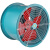兆安德 sf低噪音轴流风机220V380v工业排风扇厨房专用强力管道式引风机 备件 8-4中速/管道380v 