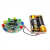 声控LED流水灯套件旋转循环电子电路板焊接练习组装DIY实训散件 套件（PCB板+元器件）