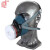 普达 防毒面具套装 防有机气体油漆农药防毒防工业粉尘面具半面罩（硅胶款8016）1套