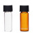 透明/棕色螺口玻璃化学试剂样品瓶 带盖密封药粉分装瓶 100个装 棕色60ml27*140mm