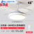 品质带风扇的吸顶灯隐形风扇灯客厅吊灯北欧轻奢智能 6162白色48寸变频遥控