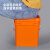 加厚腌菜桶塑料正方形桶带盖长方形桶带提手圆桶20L大口桶运输桶 13L-正方形桶
