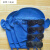 礼丝汀帆布面罩电焊工面罩护脸电焊眼镜头戴式二保焊焊工护脸 2个普通款1灰+1蓝帆布面罩