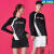 精选2024y毛球服女长袖运动套装卫衣透工作服定制团购比赛服 Y5022女上衣 S
