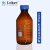 液相色谱流动瓶GL45多孔盖流动相瓶溶剂瓶100/250/500/1000ml 蓝盖瓶 100ml