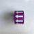 管道标识流向箭头胶带管道指示箭头反光不干胶贴纸色环标识带 紫底白箭头 52000cm