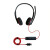 Plantronics/缤特力  录音监听头戴式耳机游戏耳机有线耳麦 C3220-USB