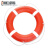 船用救生圈大人大浮力救生圈户外塑料应急防汛级救援游泳圈 (0.65kg泡沫圈)+绳包+31米橘色