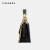 蔻驰（COACH）BEAT 系列 女士气质金色链条女包奢侈品专柜款翻盖手提单肩包4600 黑色4600B4BK 常规
