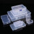 欧因 透明塑料内空盒塑料五金工具样品包装配件整理盒-100个起批（货期3-5天） 四方盒4.5*4.5*1.9