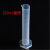 适用玻璃量筒带刻度量杯实验室量筒100ml250m500ml1000ml 塑料量筒-【100毫升】