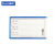苏识 仓库货架塑料标签标识卡磁性材料卡片磁性物料卡 卡6*10cm 蓝色 强磁 10个装 1310132