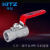 KITZ日本北泽开滋UTK型不锈钢304 316螺纹球阀原装进口 DN10 304不锈钢