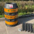 鸣固电线杆防撞桶1200×650×450mm滚塑 保护桶电线杆防撞桶反光警示桩电力防撞桶防护墩