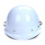 LISM电焊面罩红钢纸焊焊接安全防护帽子头戴式高温氩弧焊防火星防焊工 白帽带卡槽