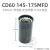 CD60冷库空调制冷压缩洗衣机53-552UF/MFD/微法启动器电容器330V 145175UF 一只