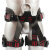 COFLYEE 高空作业安全带国标户外保险带攀岩救援半身套装耐磨安全绳 豪华款套装20米