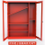 百思罗尼 微型消防站 室外工地柜 应急灭火器展示箱工具消防柜 空柜 不锈钢 1.8x0.85x0.4