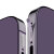 适用手机防尘塞苹果15pro喇叭防尘网iPhone14promax扬声器金属防尘贴13音量孔防灰配件 紫色【长款2片+短款2片】