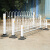 宽选工品 京式护栏立柱城市人行道防撞围栏专用立柱 规格-额外+立柱和底座1.2m-1个