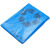 加厚平口分类新蓝色废物垃圾袋蓝色可回收生活包装袋医院诊所 加厚55*60的100个