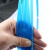 冰禹 电工穿线器 圆头电线线管光纤引线器 蓝色10米(包胶)+束线器2个 BYyn-428