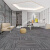 办公室地毯拼接方块卧室满铺水泥地直接铺商 浅灰色条纹 K2-3 50*50cm 8平价格 共32