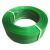 汇采 pet塑钢打包带 石材重型打包捆扎带 绿色不透明无纸芯 16mm宽x0.8mm厚x20kg重