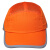 成楷科技（CK-Tech）防撞帽安全帽 CKT-CRCP-OR 夏季遮阳鸭舌帽防砸 棉网透气款 橘色