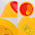 Supercloud医疗废物锐器盒6L利器盒黄色废物针头盒圆形医疗垃圾桶医院诊所用