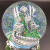 百圣牛纪念品水晶球万里长城摆件模型八达岭长城天坛水晶球透明中国风 长城中号