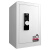 得力（deli）电子密码保险箱 小型办公保管柜保险柜 3644S米白色高60cm