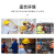 上海安全帽工地安立通施工领导透气ABS玻璃钢建筑工程安全头盔 黄色国标V型