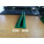 PVC绿色T型挡板输送带隔条工业皮带梯形导条防跑偏流水线爬坡横条 绿色T60高60mm 一米
