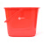 食安库 食品级清洁工具 14L多功能刻度水桶 大号 红色 150394