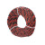 WANPURIZHEN RVS 2x1.5 国标双绞线铜芯绝缘绞型连接用软电线对绞多股软线消防线100米 黑红